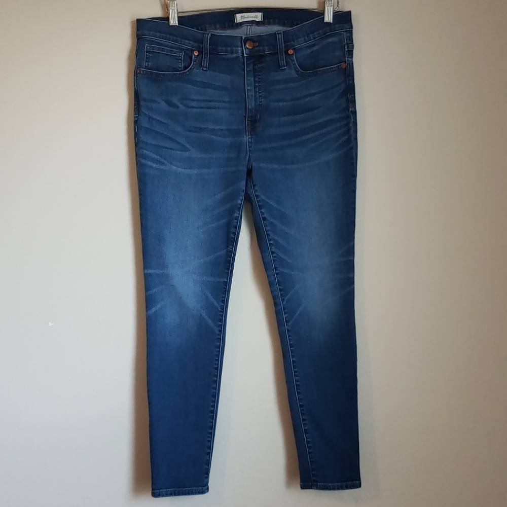 Madewell 9" High Rise skinny jeans
